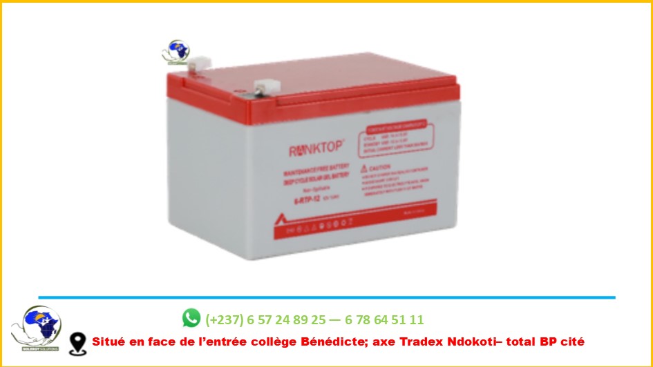 BATTERIE GEL 12 Ah ATP